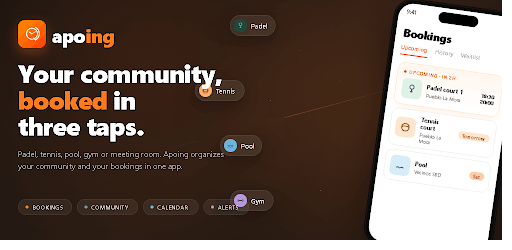Apoing App available for Android and iOS